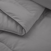 Peace Nest 3 Piece Reversible Silky Luxury Soft Satin Comforter with 2 Satin Pillowcases - 2 of 4