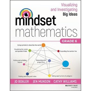 Mindset Mathematics: Visualizing and Investigating Big Ideas, Grade 6 - by  Jo Boaler & Jen Munson & Cathy Williams (Paperback) - 1 of 1