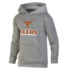 NCAA Texas Longhorns Boys' Gray Hoodie - 1 of 3
