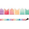 Teacher Created Resources® Watercolor Pennants Magnetic Border, 24 Feet - 2 of 2