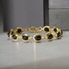 Ross-Simons Black Onyx Bracelet in 18kt Gold Over Sterling - 3 of 4