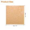 Unique Bargains Kraft Paper Grease-resistant Transparent Film Heat-Sealable Sandwich Bags 100 Pcs - 2 of 4