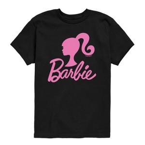 Boys' - Barbie - Logo Pink Glitter Transfer - 1 of 4