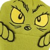 The Grinch Peekaboo Hands Green Cuff Beanie - 4 of 4