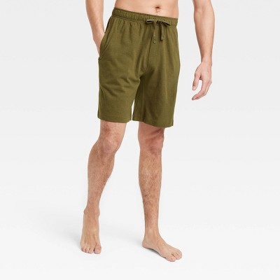 Men's 9 Edge Knit Pajama Shorts - Goodfellow & Co™ Forest Green L