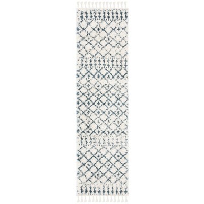 Berber Fringe Shag BFG519 Power Loomed Rug - Safavieh
