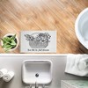Stupell Industries Vintage Live Life In Full Bloom Printed Plush Bath Mat And Bath Rug, Design By Lettered And Lined, 18"X30" - 3 of 4
