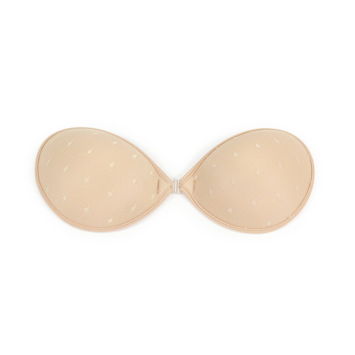 Dritz A Cup Adhesive Strapless Backless Bra Nude: Silicone Sticky Bra for Women, Hand Wash, Line Dry, Beige - thumbnail 2