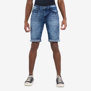 CULTURA Men's Roll Up Denim Shorts,Jean Shorts - 1 of 4