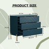 CLIHOME 3-Drawer Standard Chest Decorative Storage Drawers - 4 of 4