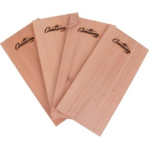 Camerons Grilling Planks - 4 Pack Alder - Premium 5.5 x 11.5 Alder for Barbecue Salmon  Seafood  Steak  Burgers  Pork Chops  Vegetables and More! - 1 of 4