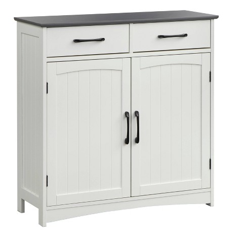 Tall Storage Cabinet Charcoal Gray - Buylateral