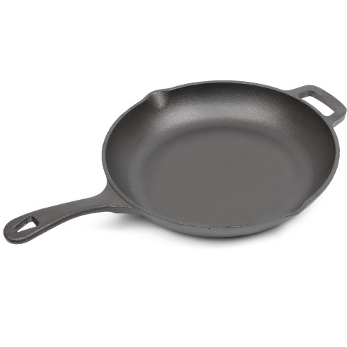 Commercial Chef Pre-seasoned Cast Iron 3-piece Skillet Set,8 Inch