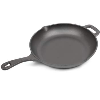 COMMERCIAL CHEF Pre-Seasoned Cast Iron Skillet