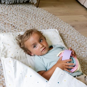 Makemake Organics Organic Cozy Comfort Nap Mat - Dotty, 20"x50" - 1 of 4