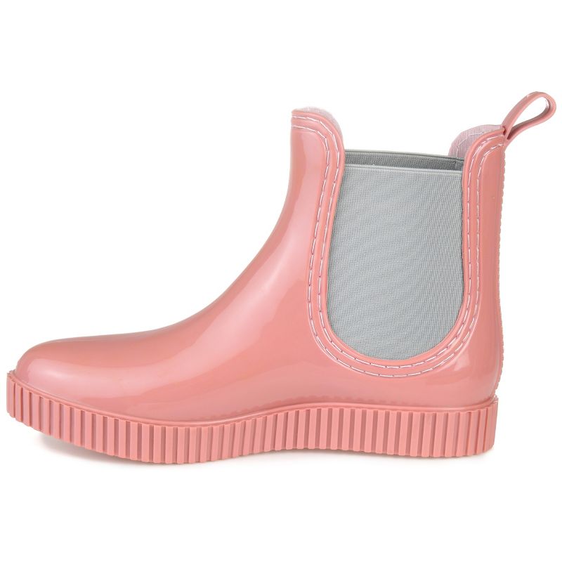 Journee Collection Womens Drip Tru Comfort Foam Almond Toe Rain Boots, 3 of 11