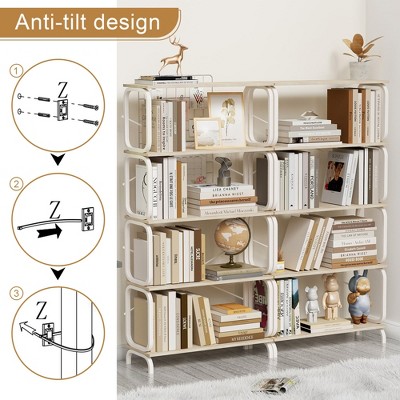 Anti-tilt design diagram showing safety features
