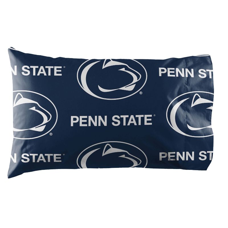 NCAA Penn State Nittany Lions Rotary Bed Set, 3 of 4