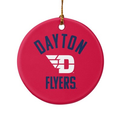 University of Dayton Official Logo Porcelain Holiday Christmas Tree Ornament