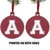 Alma College Primary Logo Aluminum Holiday Christmas Tree Ornament - 2 of 4