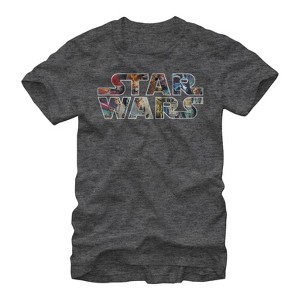 Men's Star Wars Classic Poster Logo T-Shirt - 1 of 4
