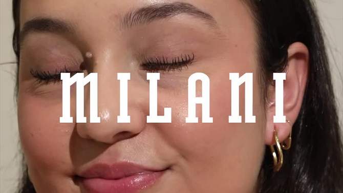 Milani Highly Rated Lash Extensions Tubing Mascara - Black - 0.35 fl oz, 2 of 8, play video