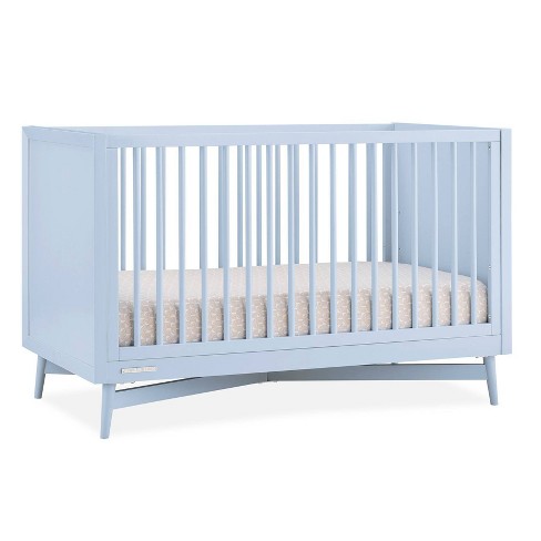 Blue cribs for babies best sale