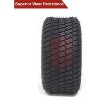 2PCS 16x6.50-8 Lawn Mower Tires, 4PR,  Tubeless, 7.1mm Tread Depth, 620 LBS Loading Capacity - 4 of 4