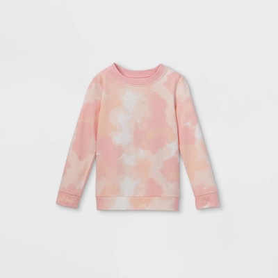 target pink tie dye sweatshirt