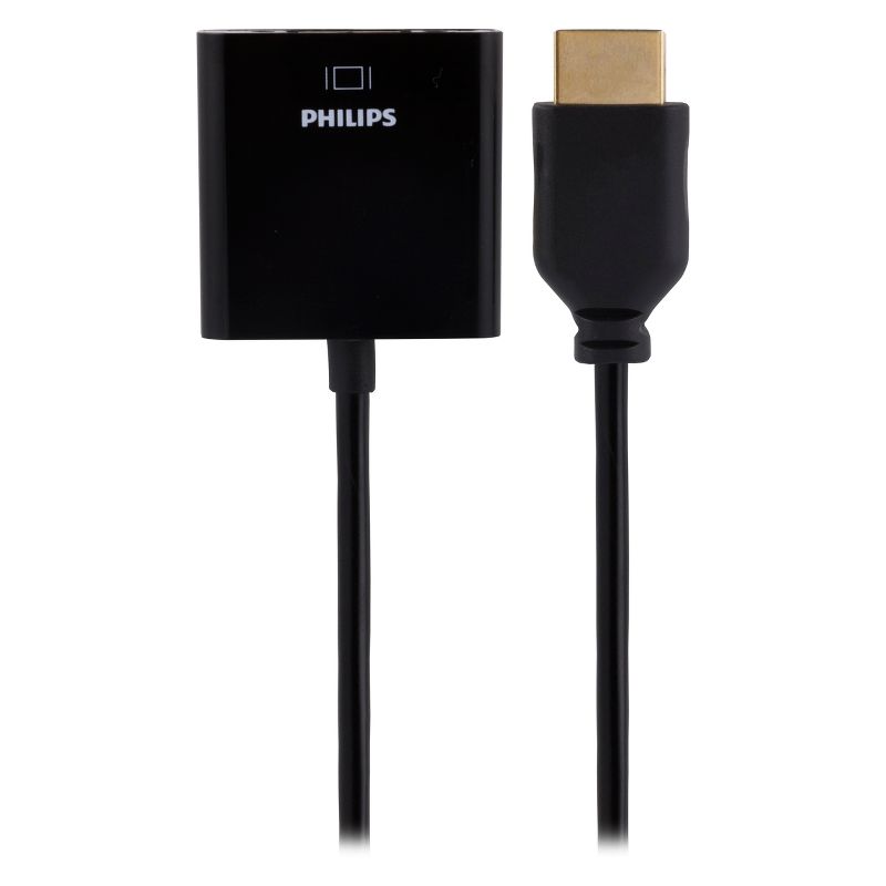 Philips HDMI to VGA Adapter - Black, 3 of 8