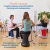 ECR4Kids Storage Wobble Stool8in Seat Height - 3 of 4