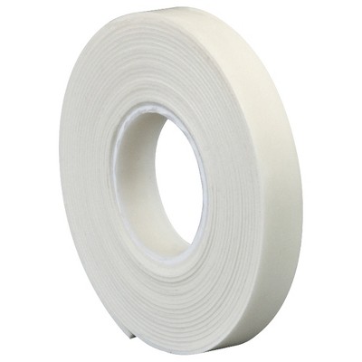 3M 4466 Double Sided Foam Tape 1/2" x 5 yds. 1/16" White 1/Case TDST9534466R