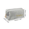 Unique Bargains Durable Square Makeup Bag 1 Pc - 2 of 3