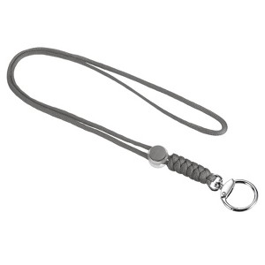 Unique Bargains Braided Wrist Polyester Keychain Wallets ID Cards Lanyard with Hook - 1 of 4