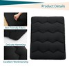Coucheta Foldable Floor Mattress Japanese Futon Mattress Sleeping Tatami Mat for Floor, Roll Up Floor Bed for Home Apartment Travel, 54" x 80", Black - 3 of 4