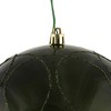 Vickerman Candy Ornament with Circle Glitter Pattern - 2 of 4