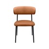 Meridian Furniture,Lupita Vegan Leather Dining Chair, Set of 2 - 3 of 4