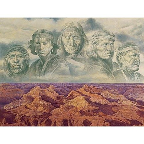 Sunsout Grandfather Earth 500 pc   Jigsaw Puzzle 40080 - image 1 of 4