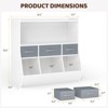SUGIFT Kids Bookshelf & Toy Storage Organizer - 4 of 4