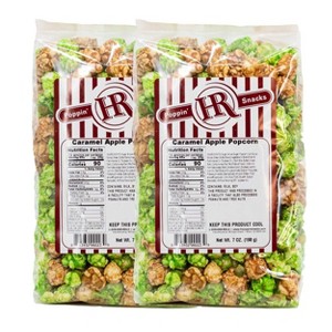 HR Poppin' Snacks 7 oz Caramel Apple Popcorn - Pack of 2 - 1 of 4