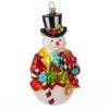 Miss Christmas 6.0 Inch Splendid Snowman Christmas Tree Ornament , Christmas Decor Christmas Holiday Winter (1PC) - 4 of 4