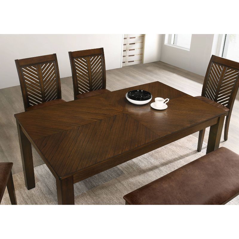 65&#34; Coulter Rectangular Dining Table Walnut - HOMES: Inside + Out, 5 of 8