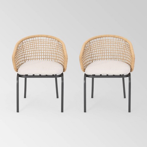 Outdoor rattan chairs online target