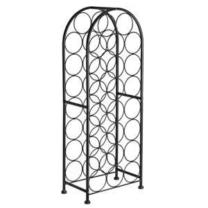 Sorbus chateau style wine bottle rack for home and cellar - 1 of 4