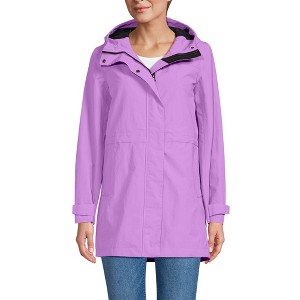 Lands' End Women's Classic Squall Raincoat - 1 of 4