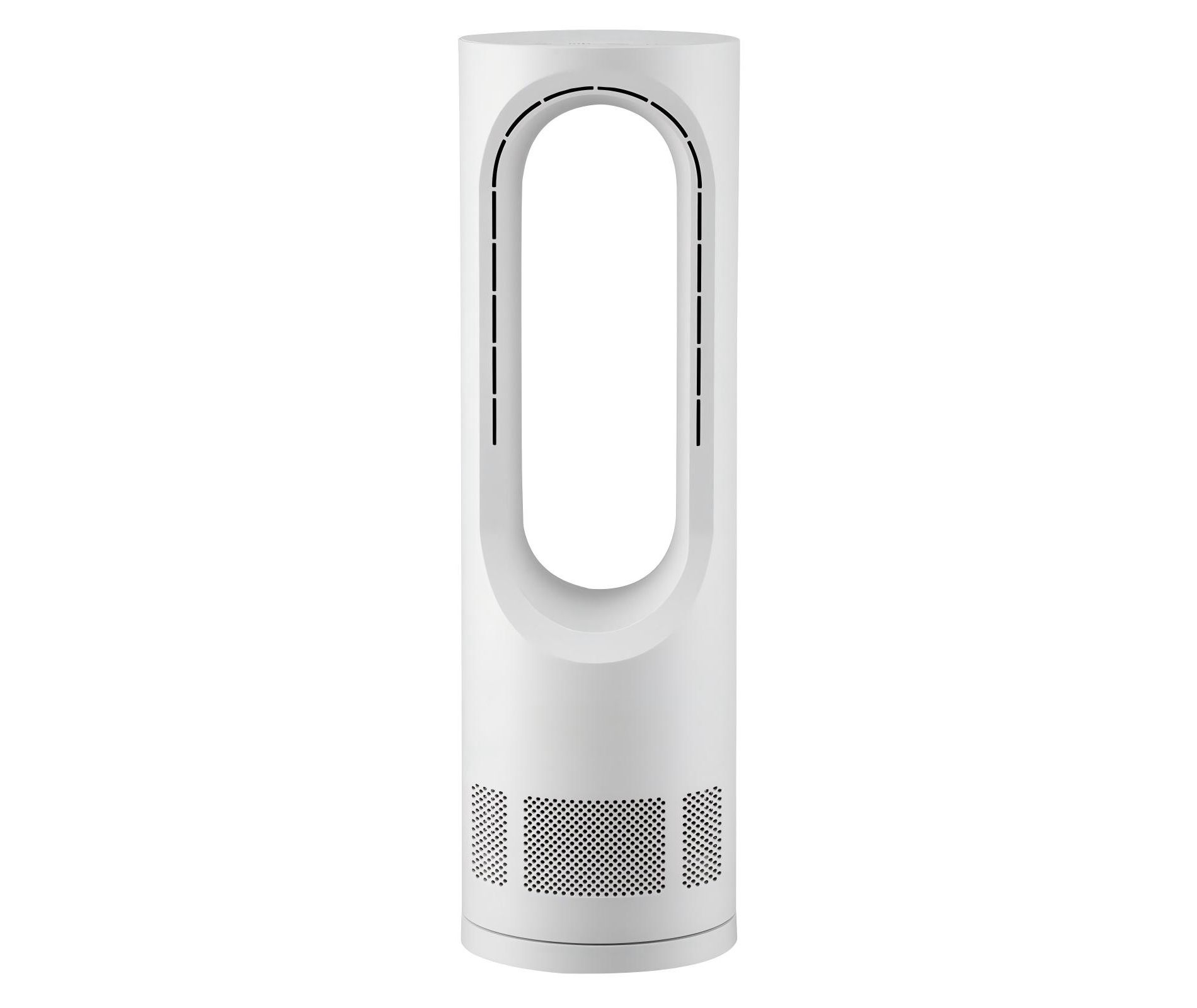 Bladeless Desk Fan 17 Inch Quiet Oscillating Table Fan for Office and Bedroom with 5 Speeds Touch Control and 9H Timer
