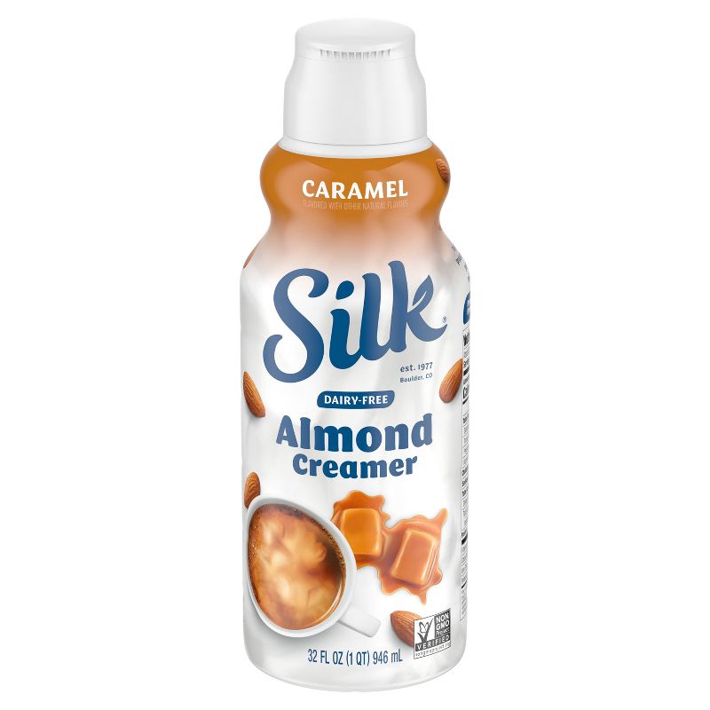 Silk Caramel Almond Creamer - 32 fl oz (1qt) Bottle, 3 of 9