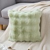 Unique Bargains Faux Fur Cozy Luxury Soft Modern Plush Pillowcase 1 Pc - 3 of 4