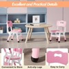 Kids Chairs - 3 Level Height Adjustable Plastic Preschool Chairs with Non-Slip Pads - 4 of 4