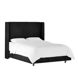 Antwerp Velvet Upholstered Wingback Bed - Project 62™